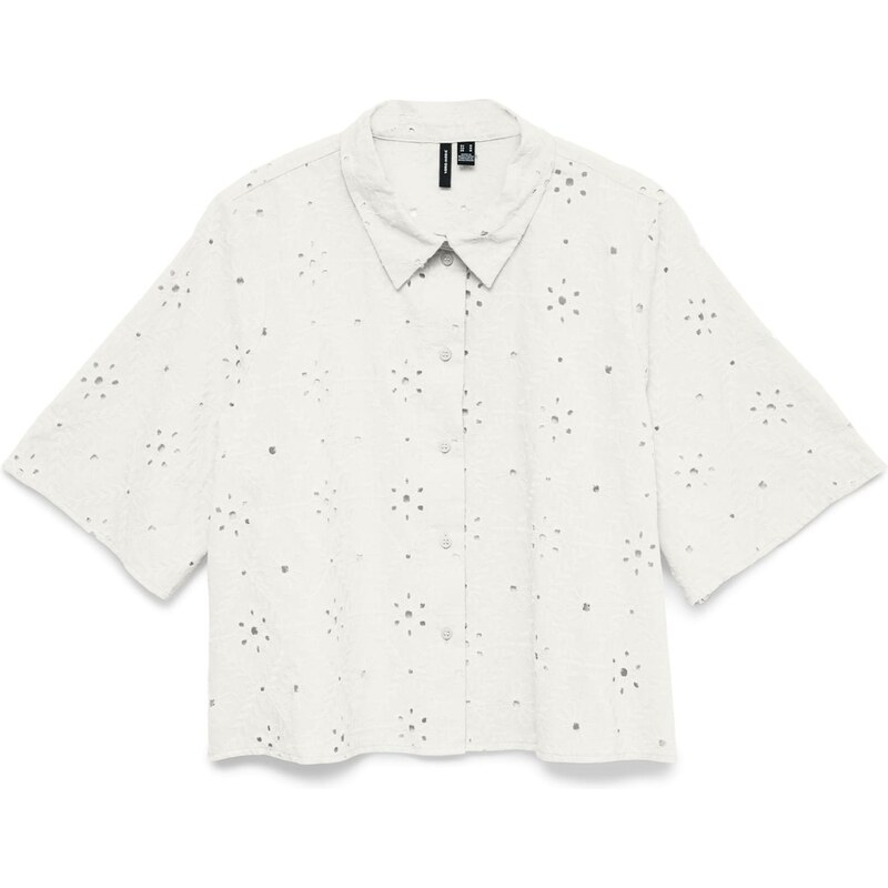 VERO MODA Halenka VMELIZA bílá