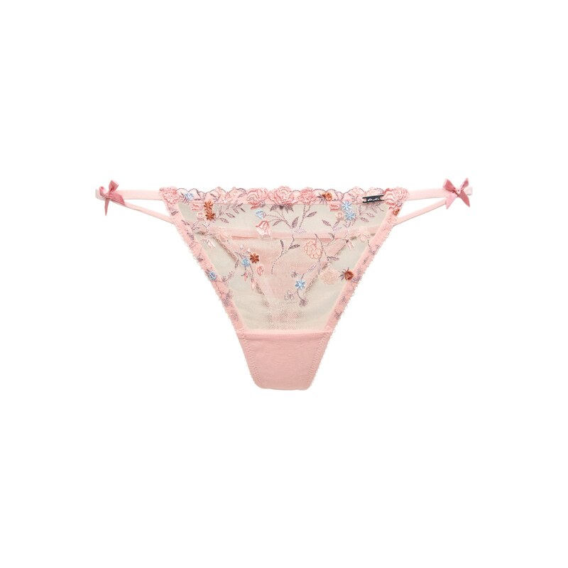 Lindex Tanga Rosie pastelová modrá / fialová / růžová 114981125