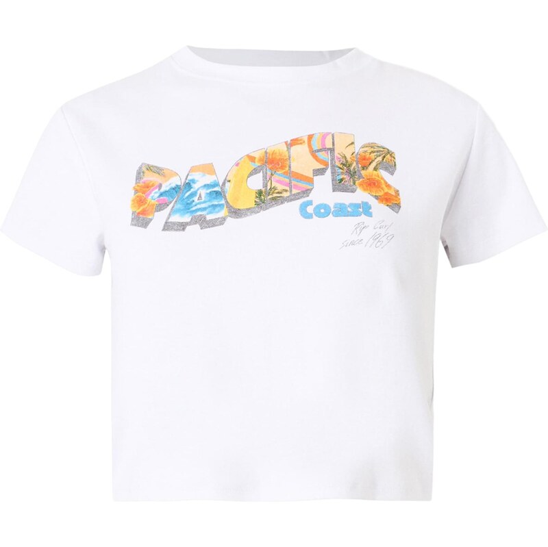 RIP CURL Tričko HALEY O BABY krémová / královská modrá / šedá /