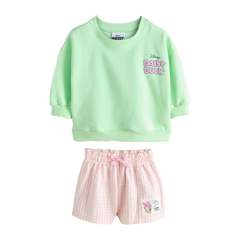 Next Sada Daisy Duck světlemodrá / světle zelená / růžová / bílá