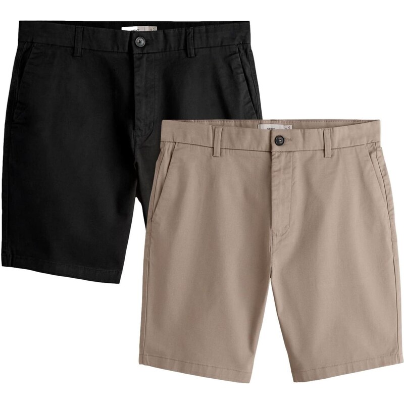 Next Chino kalhoty brokátová / černá