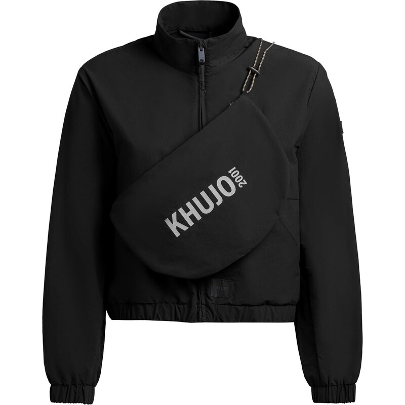 khujo Přechodná bunda Leitzi černá 114981888