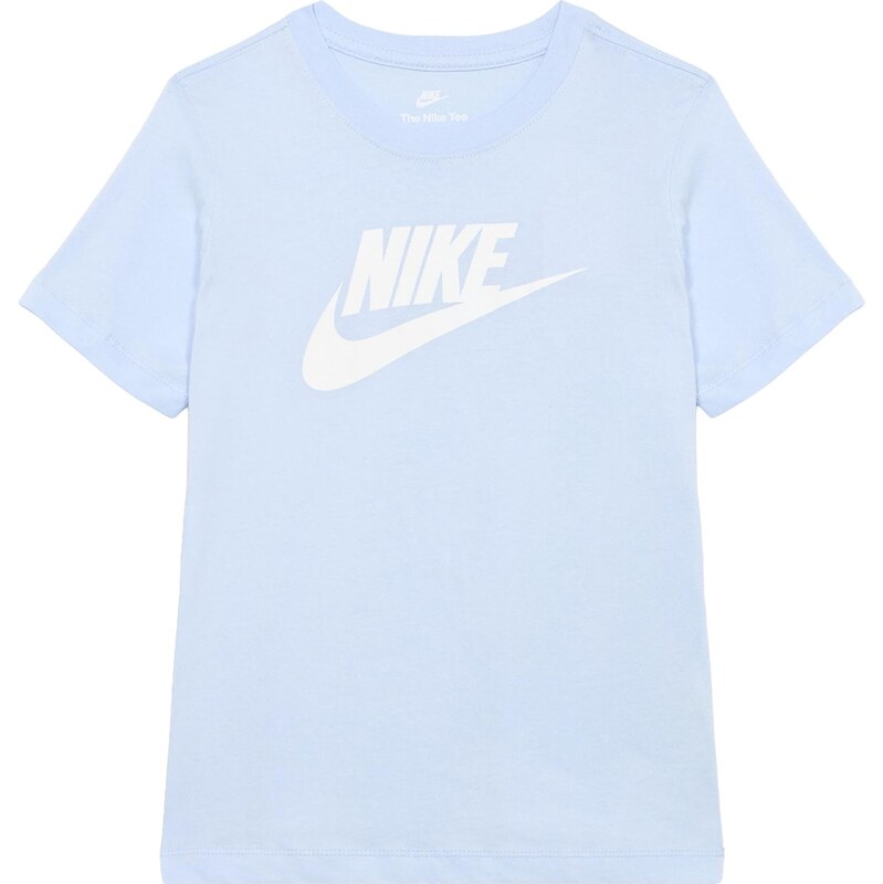 Nike Sportswear Tričko FUTURA HBR světlemodrá / bílá