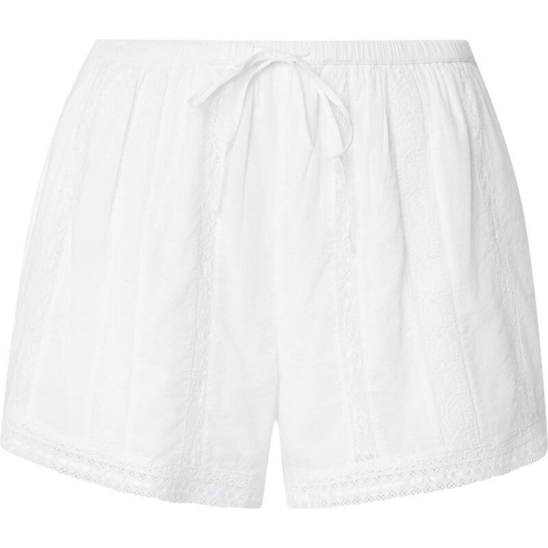Abercrombie & Fitch Kalhoty bílá