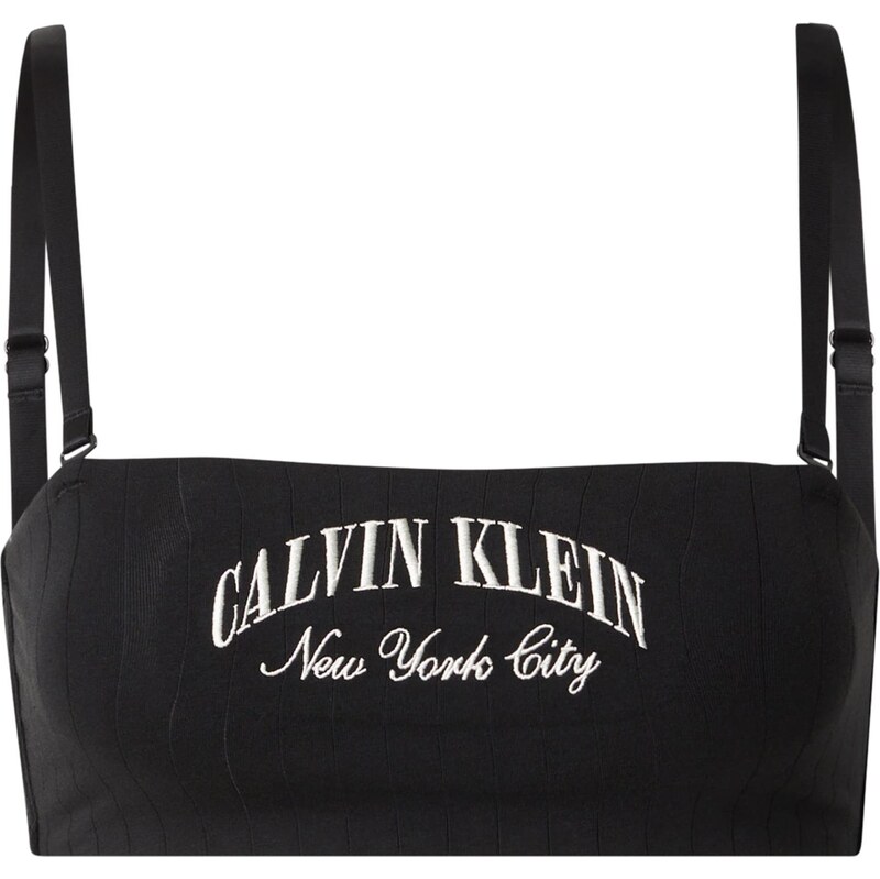 Calvin Klein Underwear Podprsenka černá / bílá 114982504