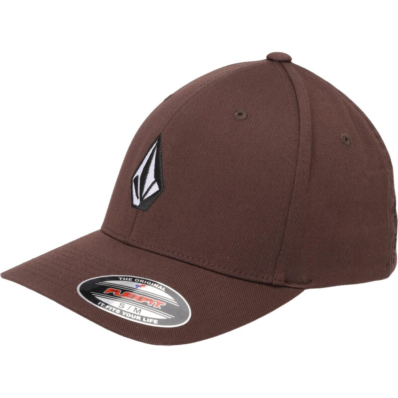 Volcom Kšiltovka FULL STONE hnědá / čokoládová / bílá 114982632