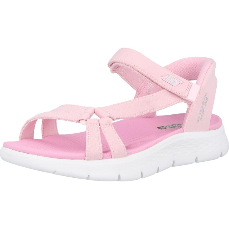 SKECHERS Sandály GO WALK FLEX SANDAL-LOTS OF S světle růžová