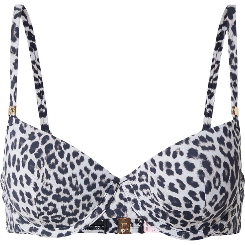 Hunkemöller Horní díl plavek hnědá / černá / offwhite 114982710