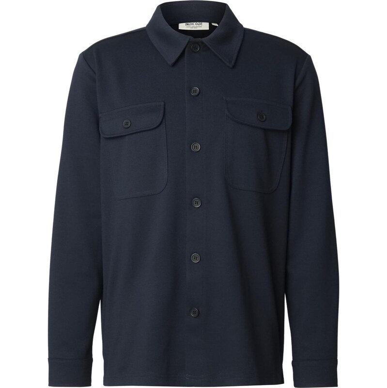 INDICODE JEANS Košile Nello námořnická modř