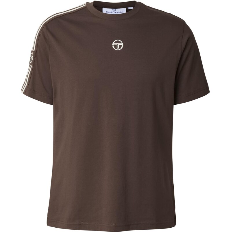 Sergio Tacchini Tričko Cesena Co béžová / čokoládová