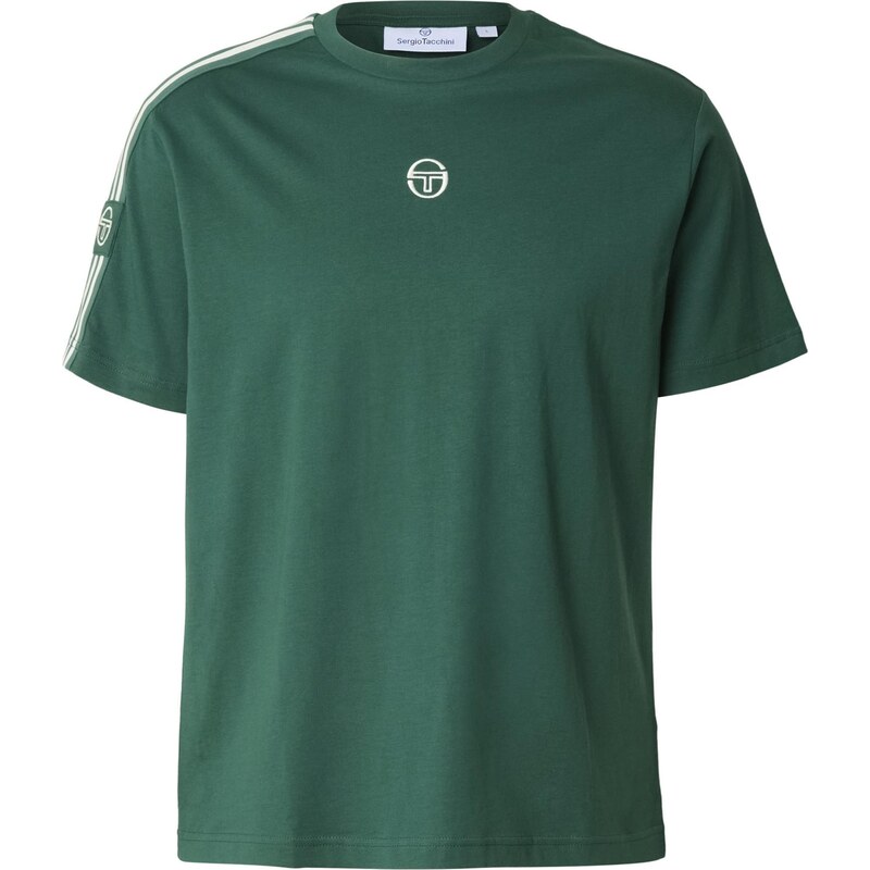 Sergio Tacchini Tričko Cesena Co tmavě zelená / bílá
