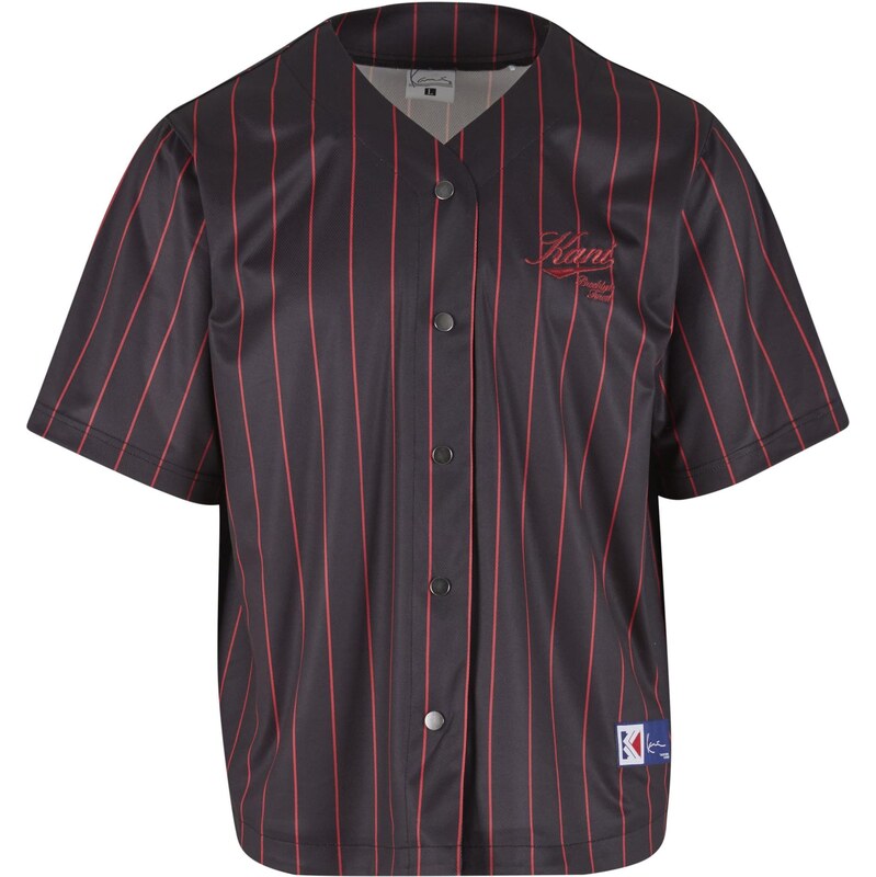 Karl Kani Košile Varsity modrá / červená / černá / bílá