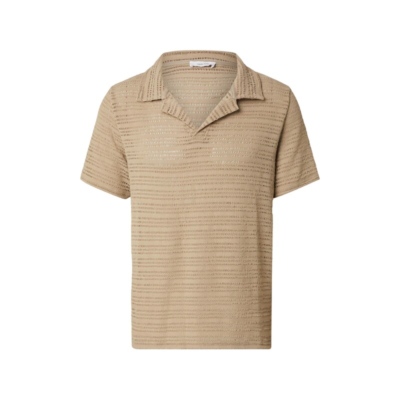 DAN FOX APPAREL Tričko Jon béžová