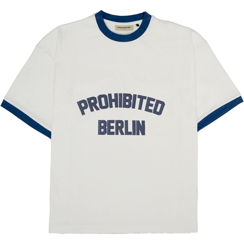 Prohibited Tričko Rush Contrast námořnická modř / offwhite 114983285