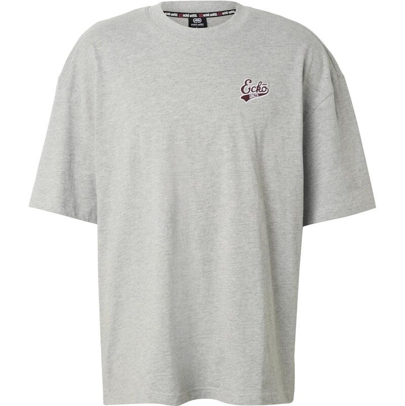 Ecko Unlimited Tričko Breeze šedá / bordó / bílá