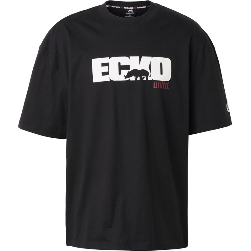 Ecko Unlimited Tričko černá / bílá