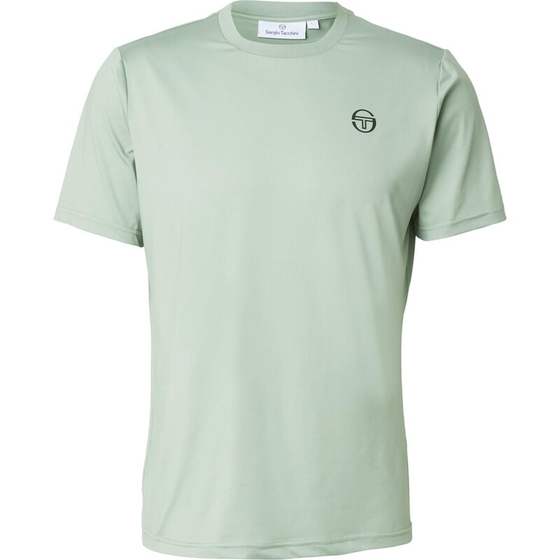 Sergio Tacchini Tričko Pelle světle zelená / tmavě zelená