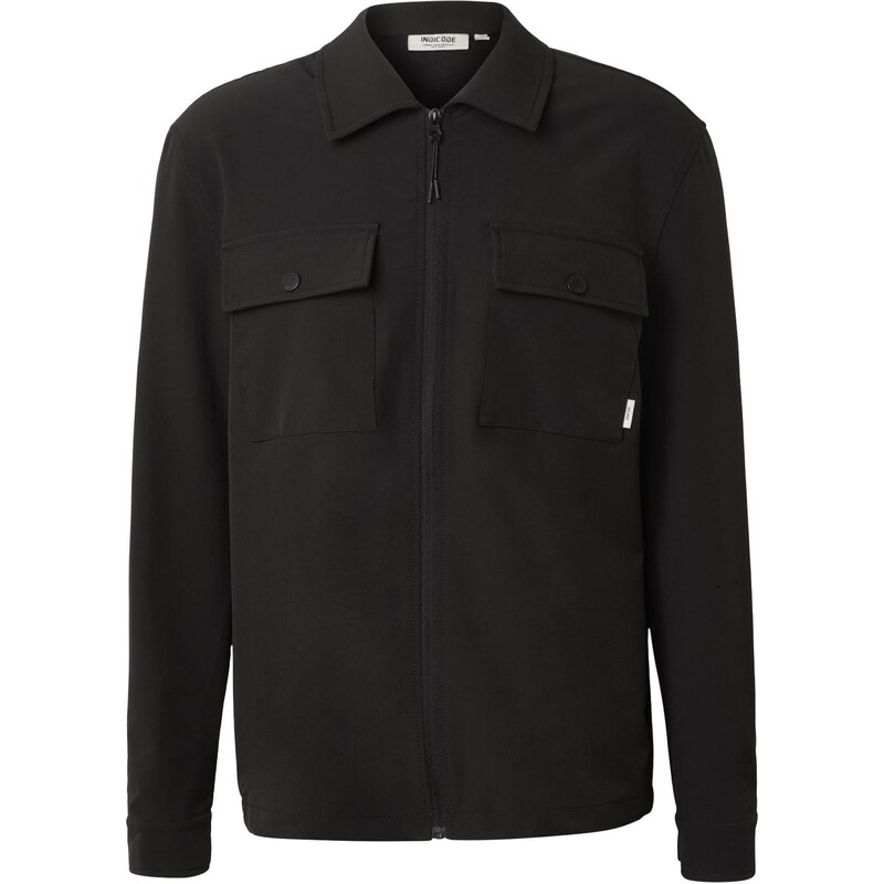 INDICODE JEANS Přechodná bunda Romant černá