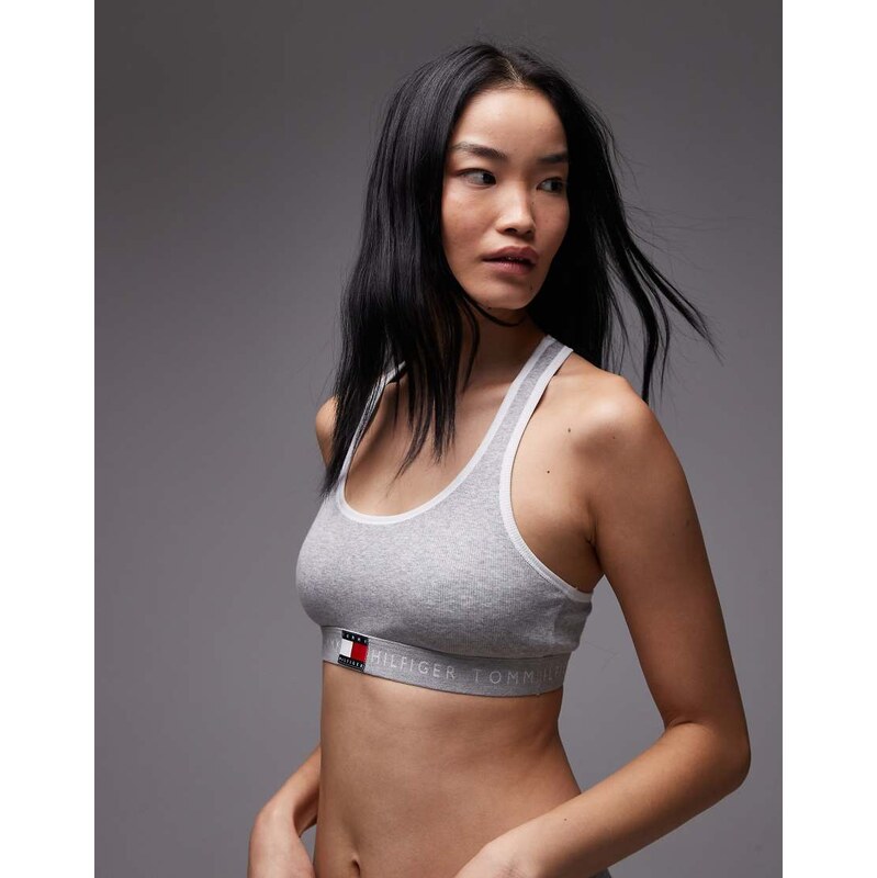 Tommy Hilfiger Heritage bralette in grey 114983904
