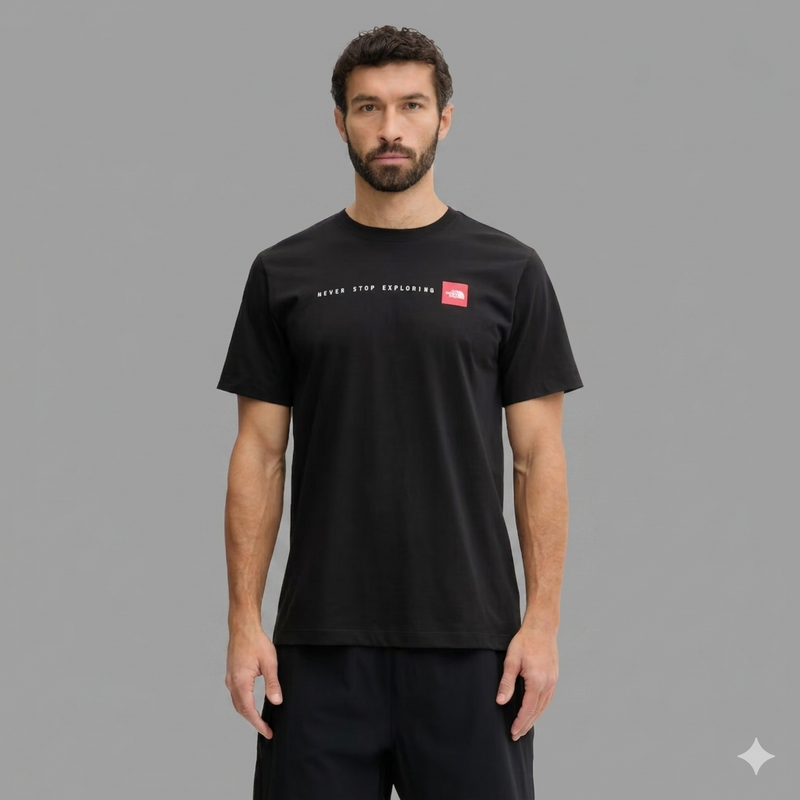 The North Face M NEVER STOP EXPLORING REGULAR SS TNF BLACK