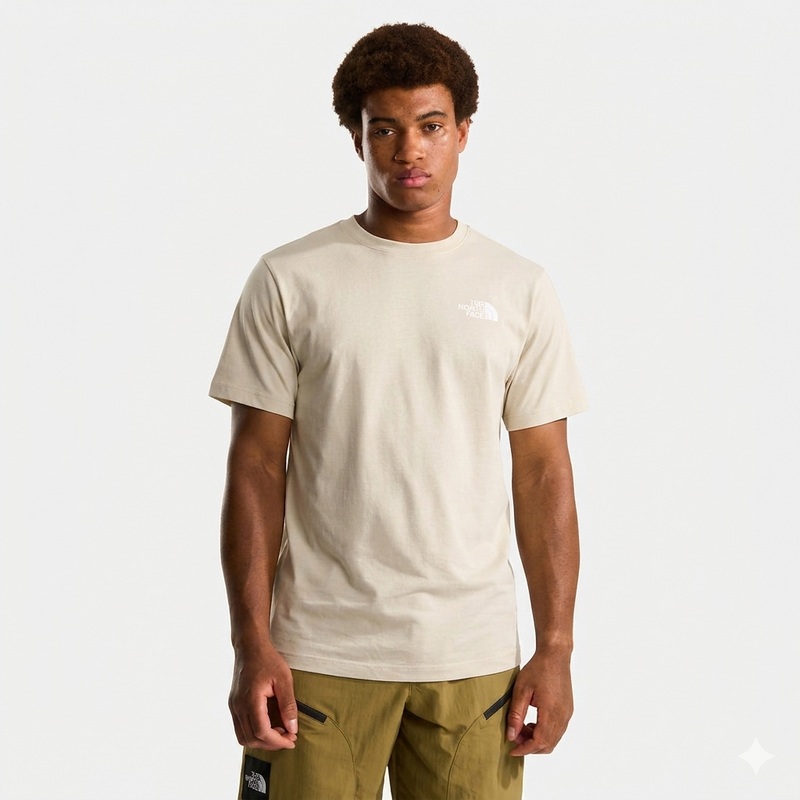The North Face M BOX NSE CELEBRATION REGULAR SS Desert Stone