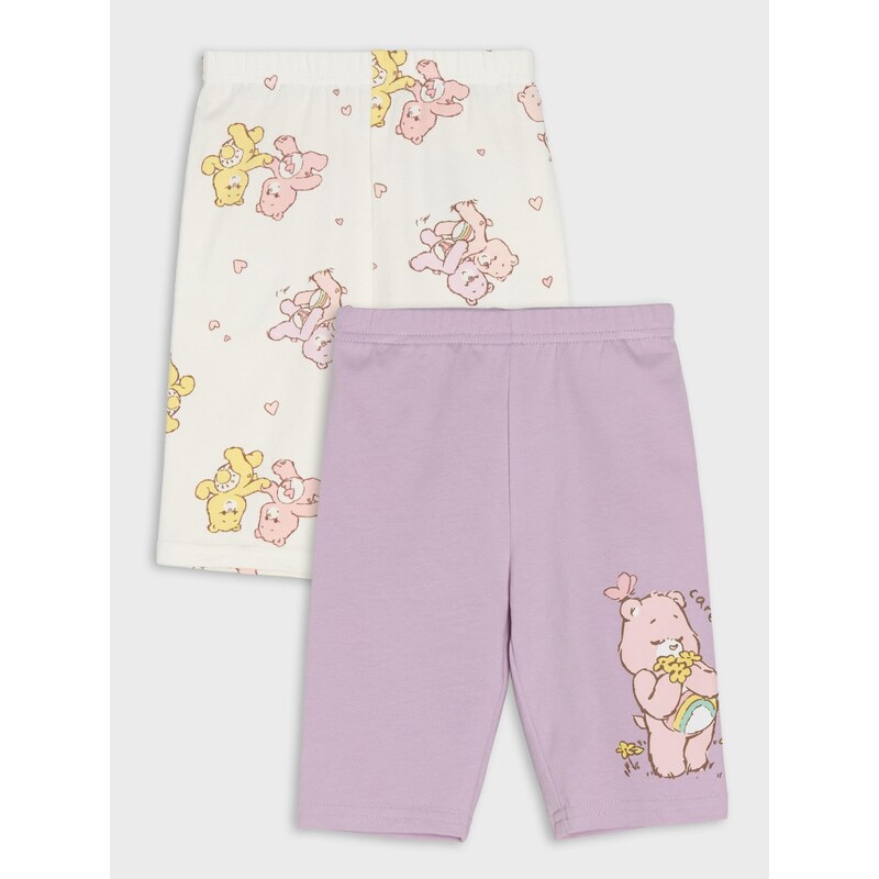 Sinsay - Bavlněné cyklistické kraťasy – 2 balení Care Bears -