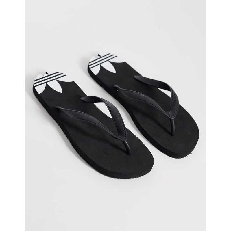 adidas Originals adisun flipflops in black