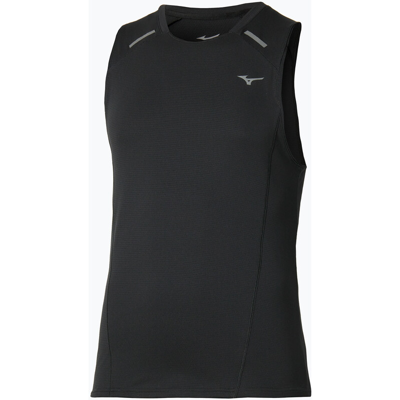 Pánské běžecké tričko Mizuno Active DryAeroFlow Tank Top black