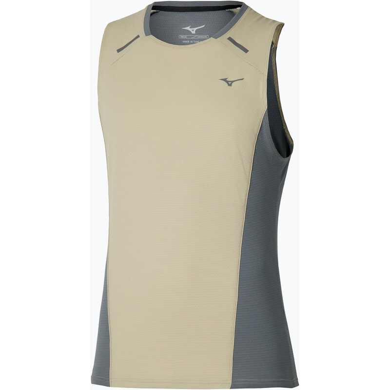 Pánské běžecké tílko Mizuno Active DryAeroFlow Tank Top elm