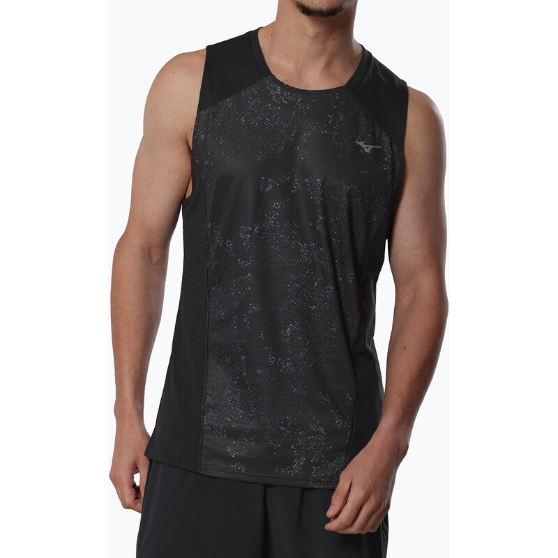 Pánské běžecké tílko Mizuno Active DryAeroFlow Graphic Tank Top