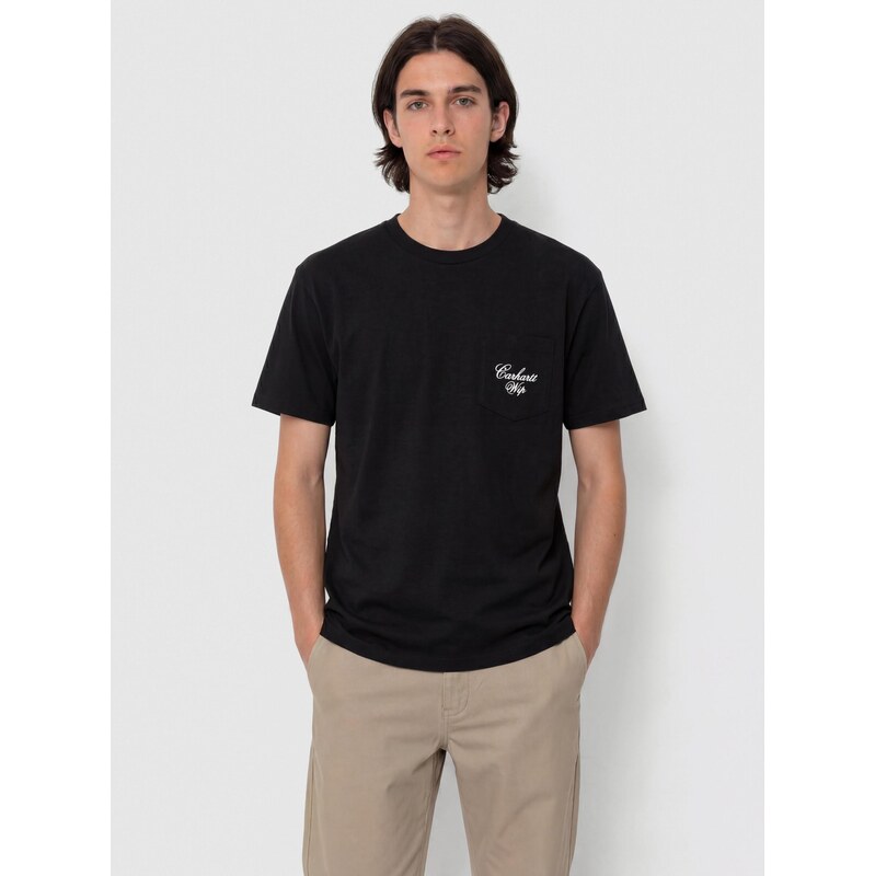 Carhartt WIP Longhand Pocket (black/white)černá