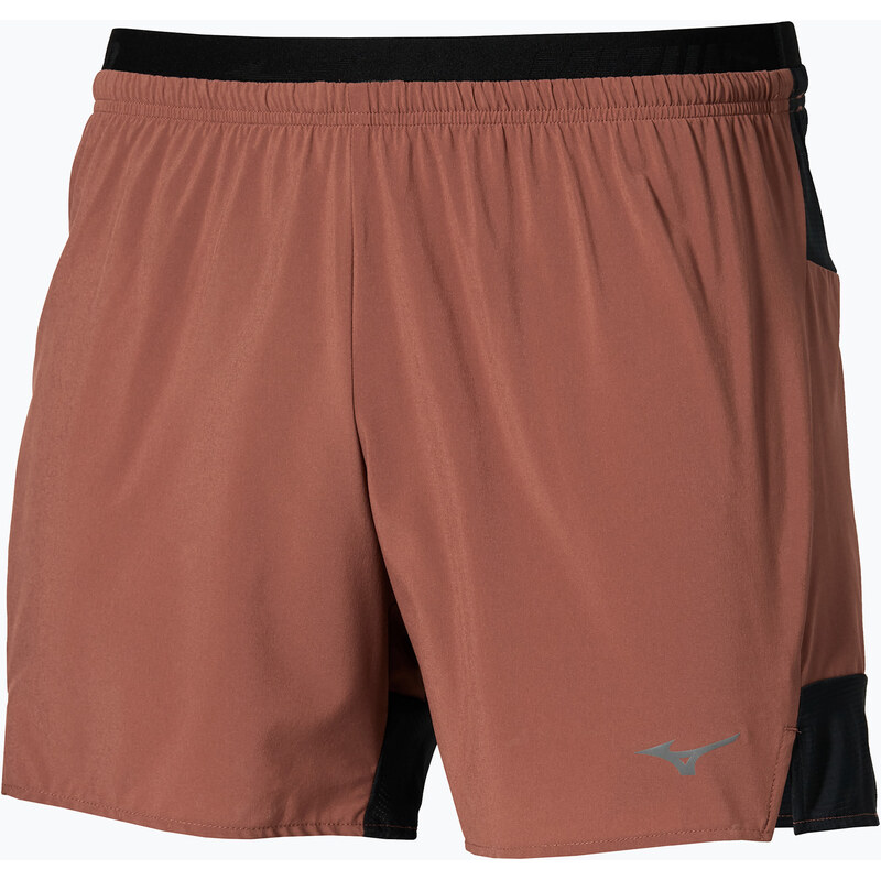 Pánské běžecké šortky Mizuno Active Alpha 5.5 copper brown