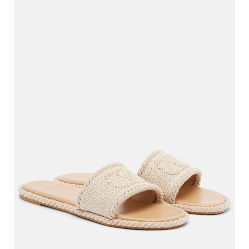 Valentino Garavani VLogo Torchon slides