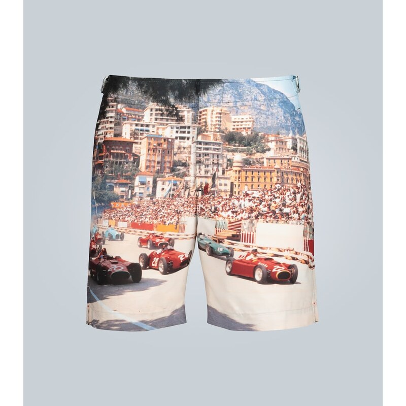 Orlebar Brown Bulldog photographic swim shorts