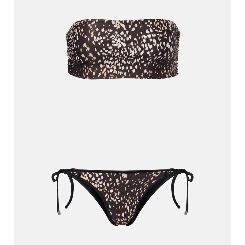 The Attico Leopard-print bikini