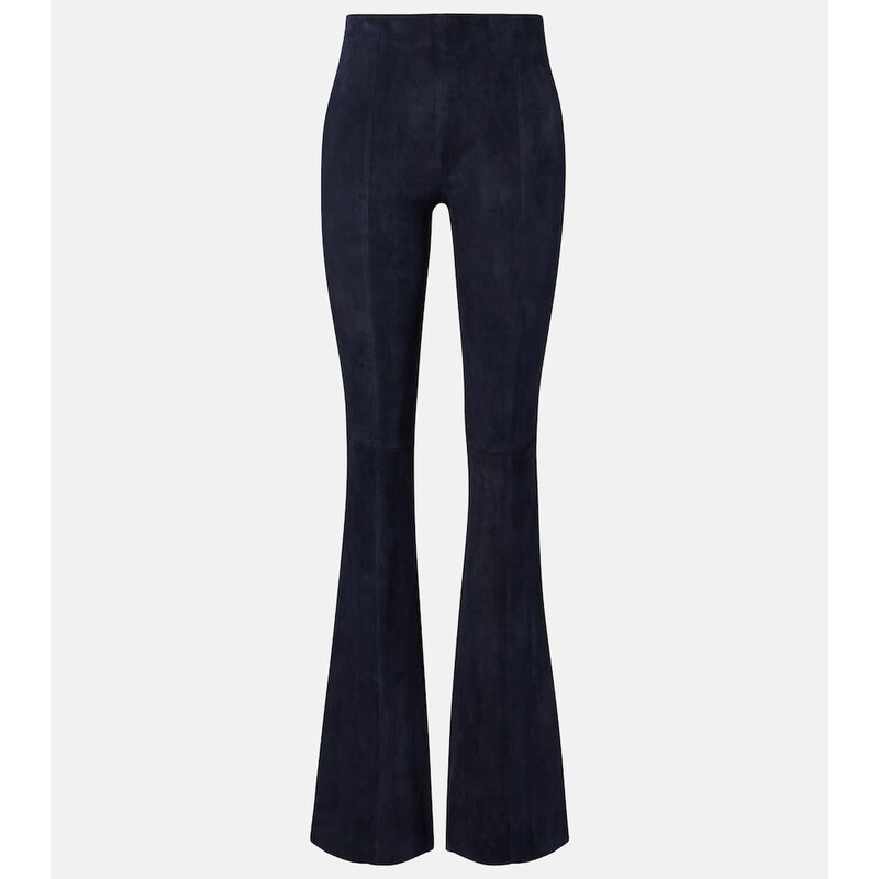 Stouls Gege suede flared pants