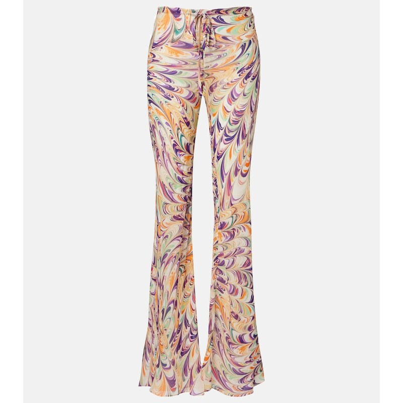 Alexandra Miro Scarlett printed flared pants