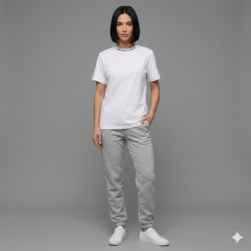 The North Face W ZUMU RELAXED SS TEE TNF WHITE