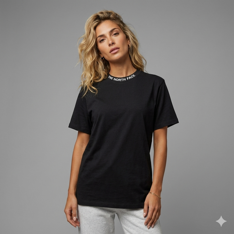 The North Face W ZUMU RELAXED SS TEE TNF BLACK