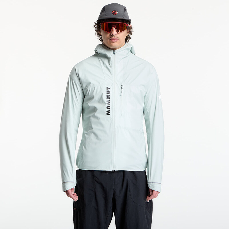 Větrovka Mammut Aenergy TR HS Hooded Jacket Men Silver Sage M