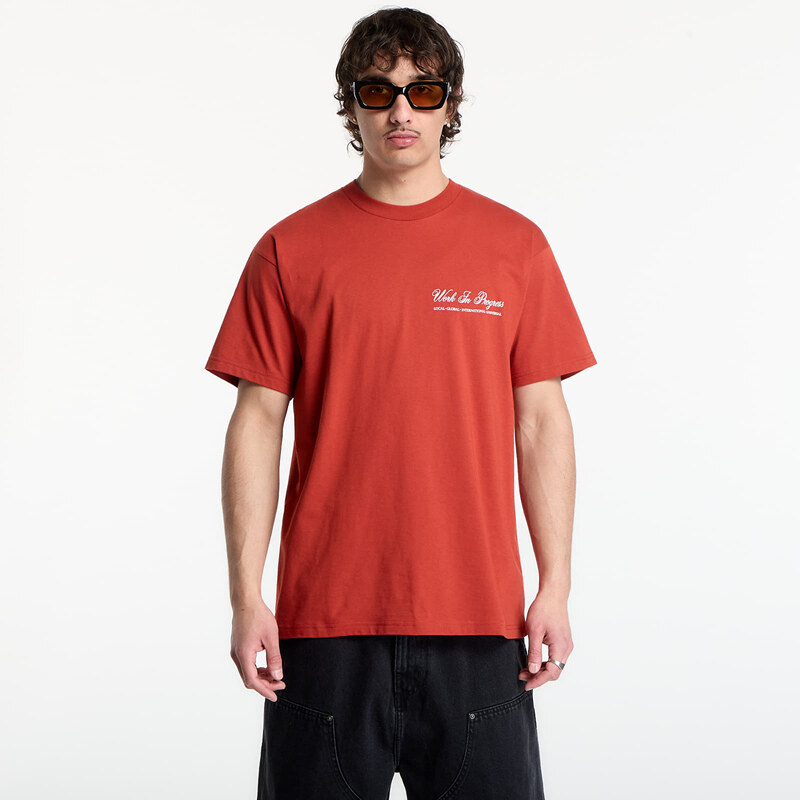 Tričko Carhartt WIP S/S Cloud Heart T-Shirt UNISEX Oxide Red XL
