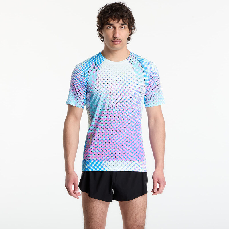 SOAR Running Tričko SOAR Printed Tech T Blue/ Magenta XL