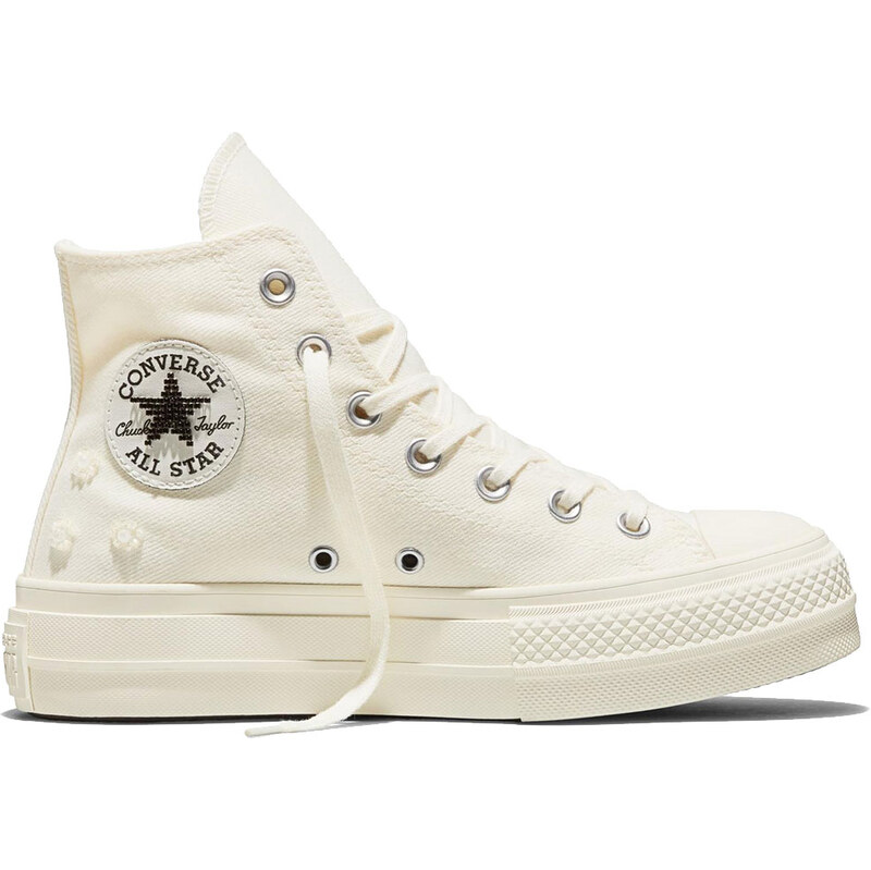 Converse Chuck Taylor All Star Lift Platform Beads Ženy - Tenisky Converse - Krémová - A16107C-4.5