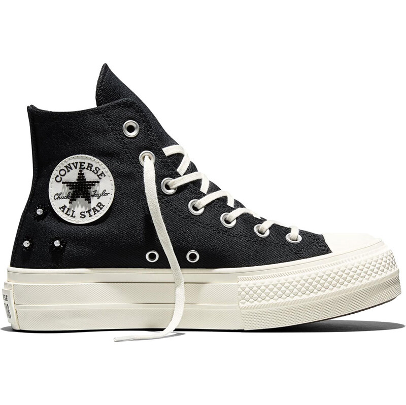 Converse Chuck Taylor All Star Lift Platform Beads Ženy - Tenisky Converse - Černá - A17787C-4