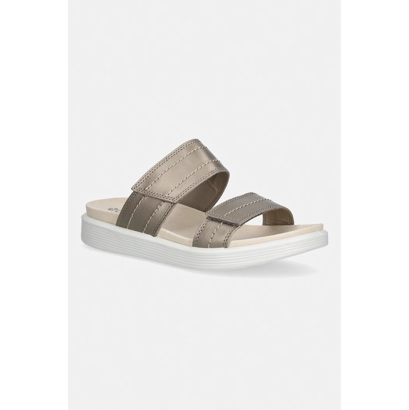 Ecco pantofle dámské kožené Soft Sandal W 115019656