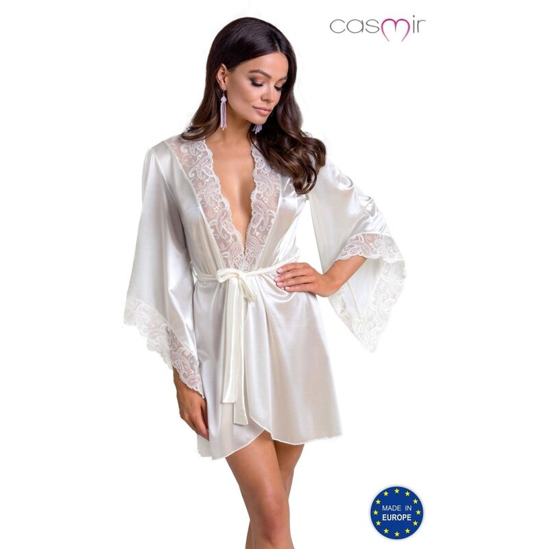 Set erotického prádla Casmir Inoe Peignoir, župan krajkovým lemováním 114936907
