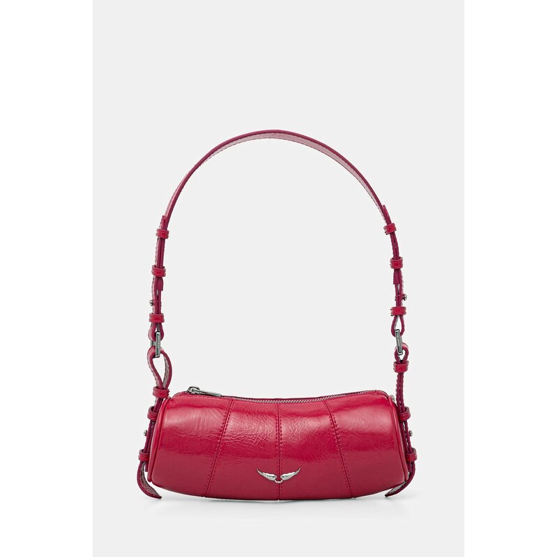Zadig&Voltaire taška dámská kožená LE ROUDOUDOU VINTAGE PATENT 114999964