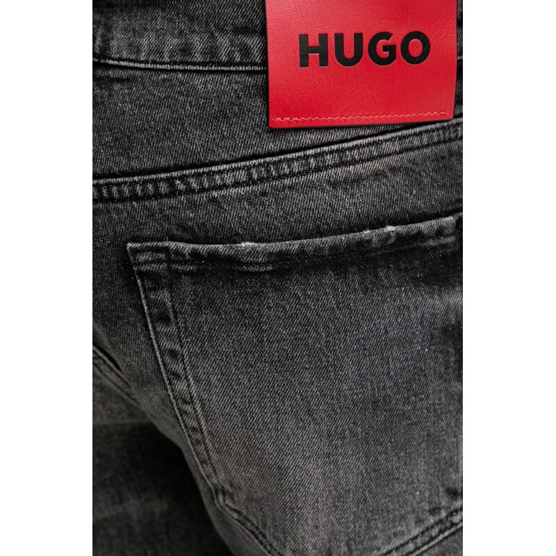 HUGO džíny tapered pánské HUGO 634