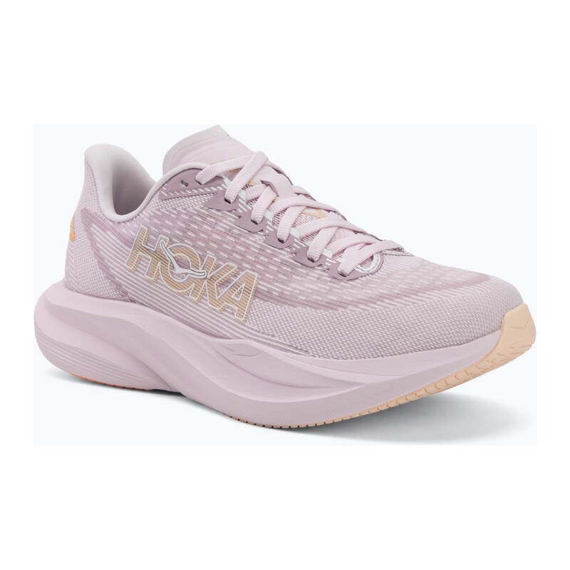 Dámské běžecké boty HOKA Mach 7 lilac cream/tangerine glow