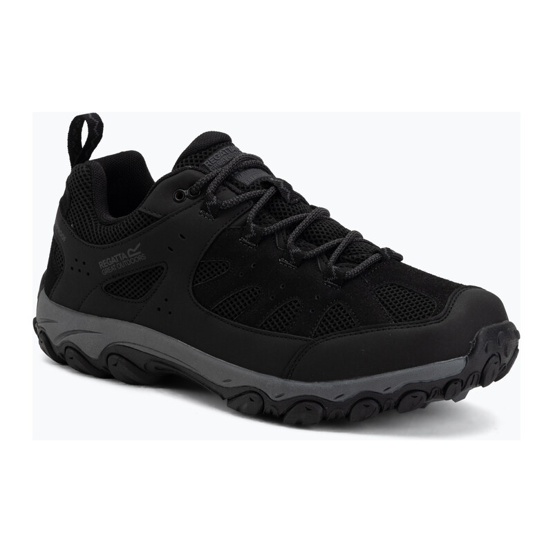 Pánské trekové boty REGATTA Edgepoint IV Low black/granite